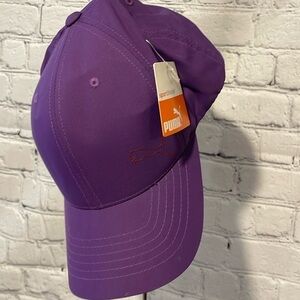 Women's Purple PUMA baseball hat, new with tags